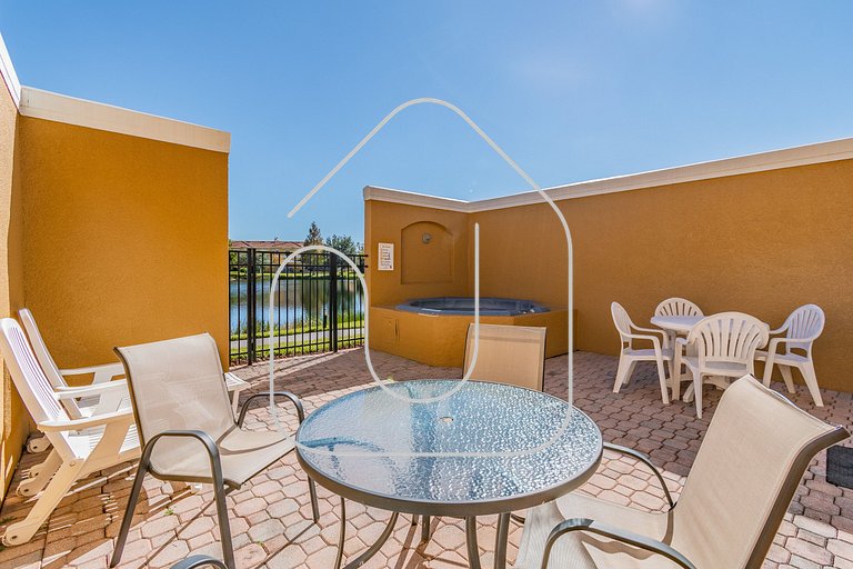 Charmosa 3Q/2.5B c/Jacuzzi * Vista Lago *