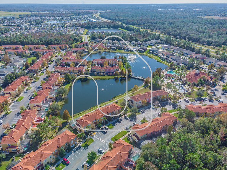 Charmosa 3Q/2.5B c/Jacuzzi * Vista Lago *