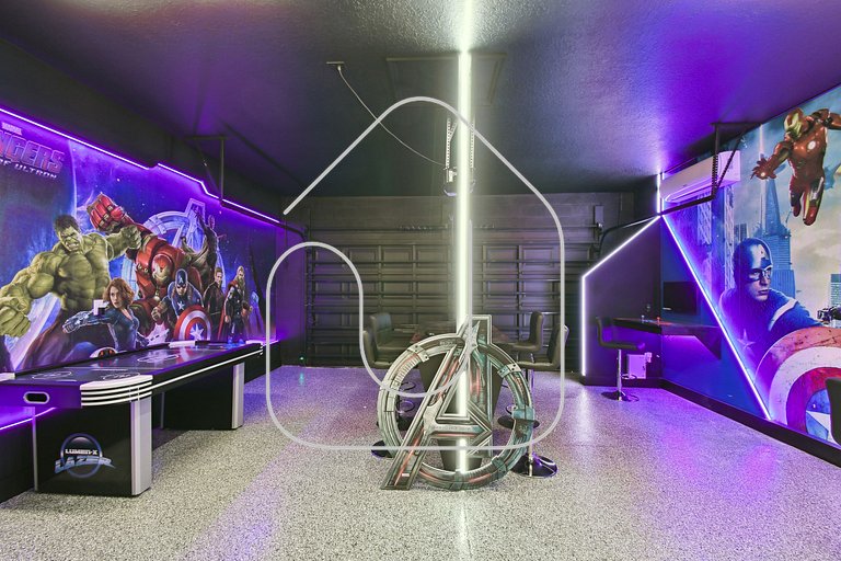 5 BD En-suites, Game Room, Pool, Sleeps 14, Disney