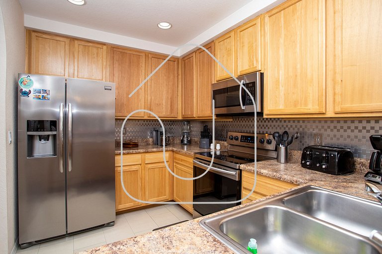 Modern Family Condo 15min from Disney