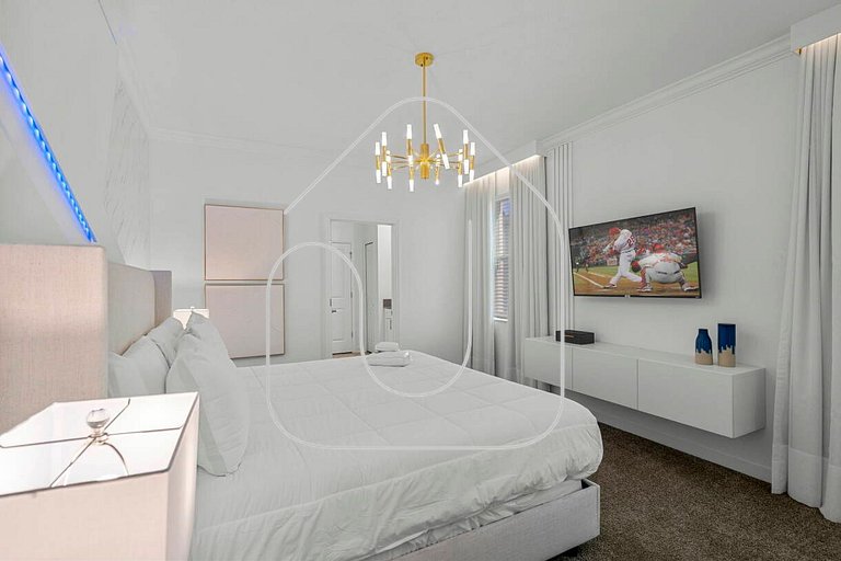 Storey Lake new 24 Guests 9BDR pool lake view