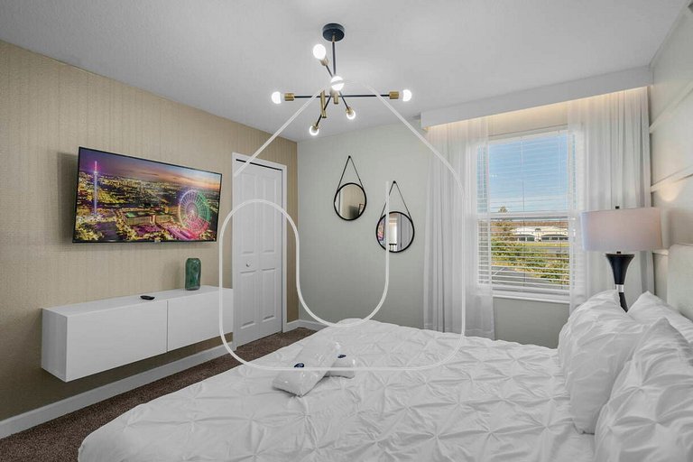 Storey Lake new 24 Guests 9BDR pool lake view