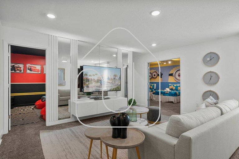 Storey Lake new 24 Guests 9BDR pool lake view