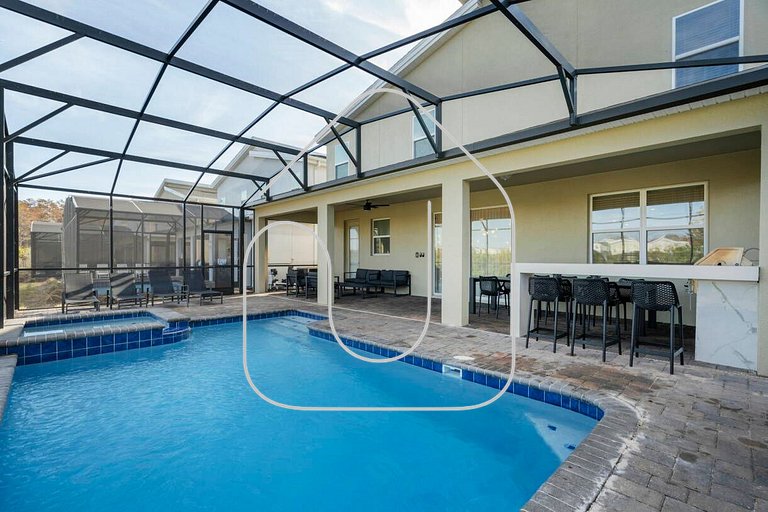 Storey Lake new 24 Guests 9BDR pool lake view