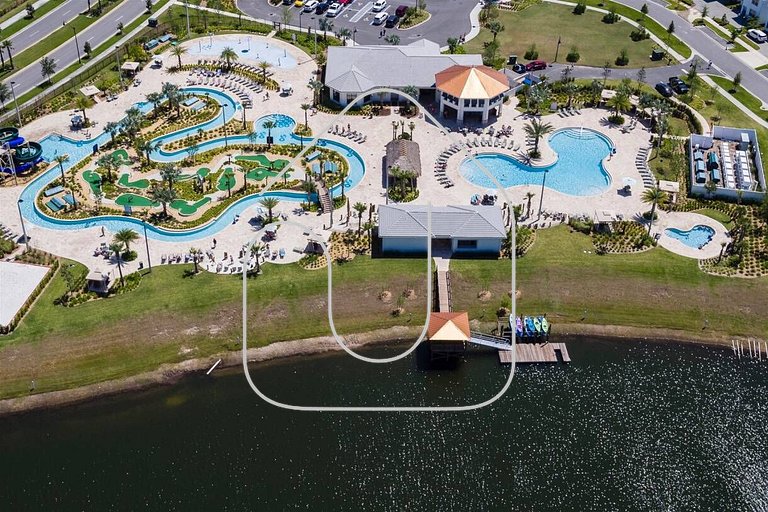 Storey Lake new 24 Guests 9BDR pool lake view