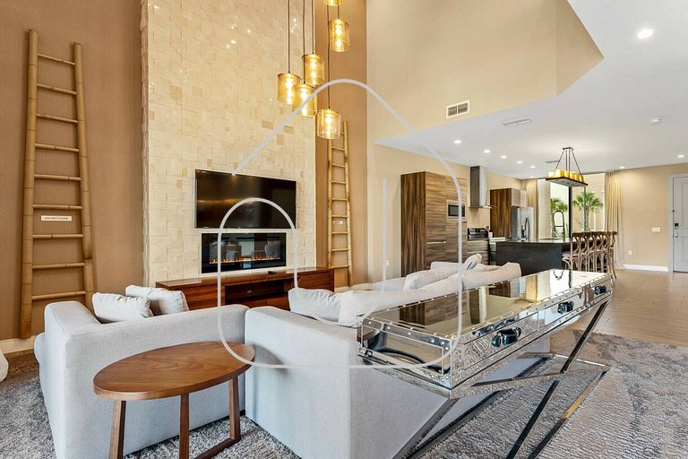 Casa 3 Suítes c/ Churrasco – Perto da Disney