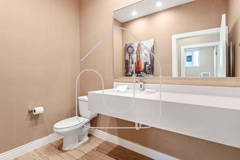 Casa 3 Suítes c/ Churrasco – Perto da Disney