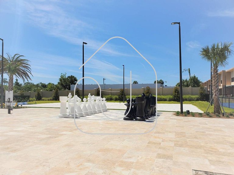 Luxury 3BR Villa w/ BBQ – Near Disney