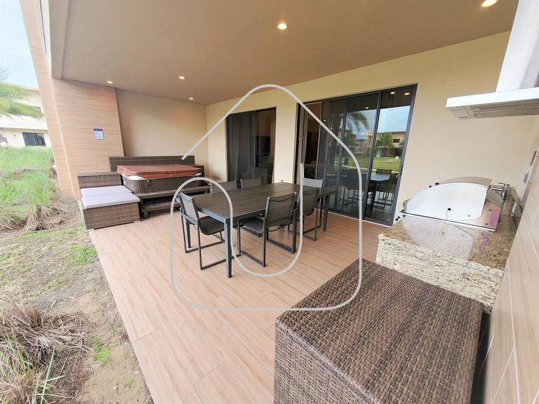 Magic Village: 3 suítes c/ jacuzzi, 6min Disney