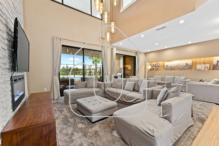 Casa 3 Suítes c/ Jacuzzi e Churrasq. — Disney 6min