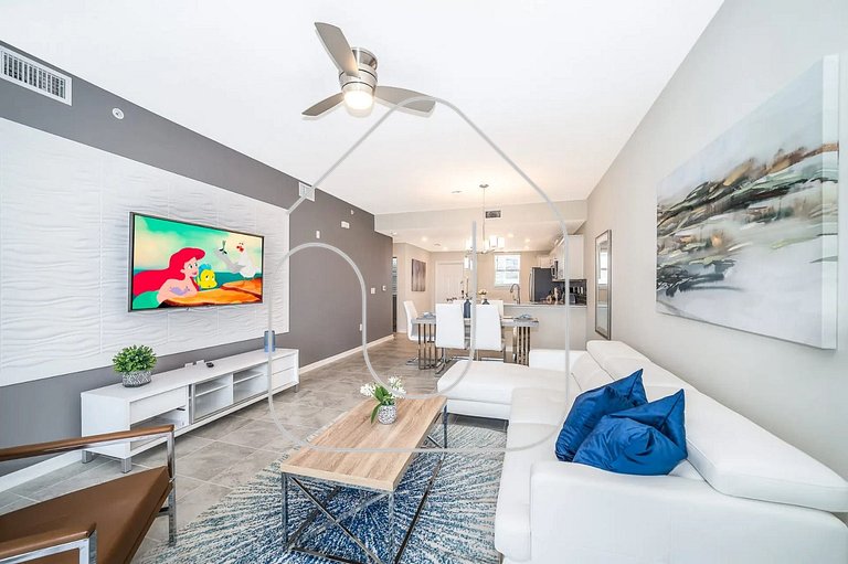 Aconchegante 2Q no Storey Lake – 10 min da Disney!