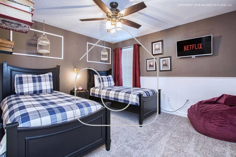 Luxo Moderno | 5Q | Piscina | Perto da Disney