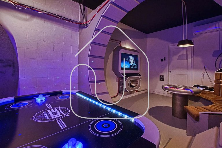 Luxo Moderno | 5Q | Piscina | Perto da Disney