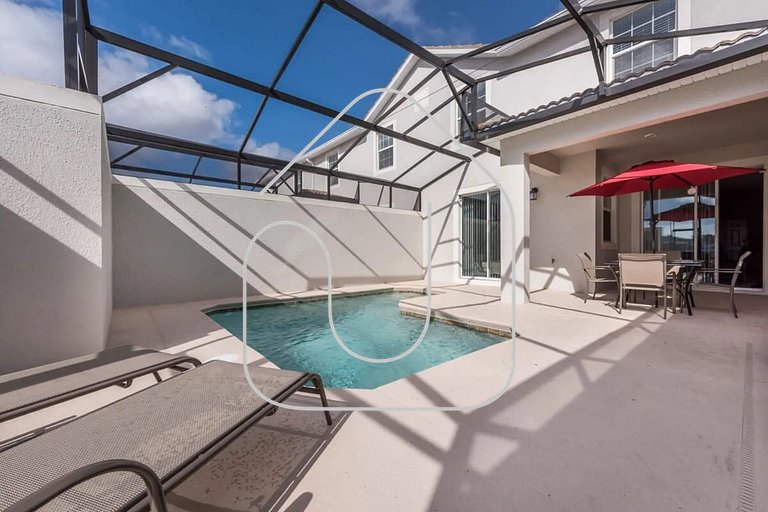 Elegant 4BR Home w/ Pool – 10 Min to Disney!