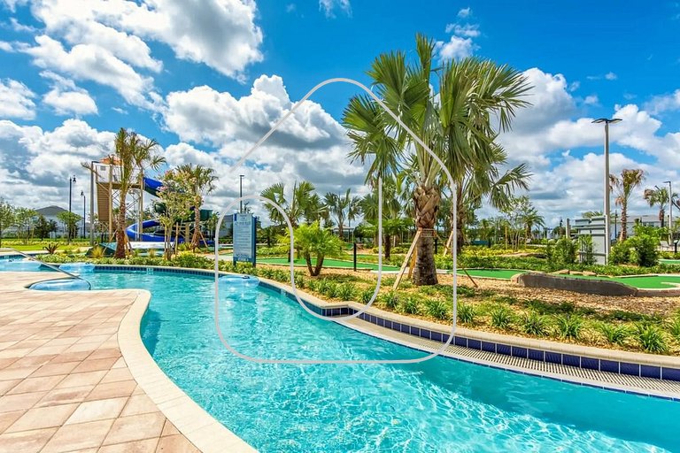 4QT Elegante Casa c/ Piscina – 10 Min da Disney!