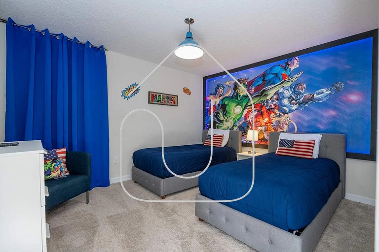 Storey Lake 6BR Villa – 10 min to Disney