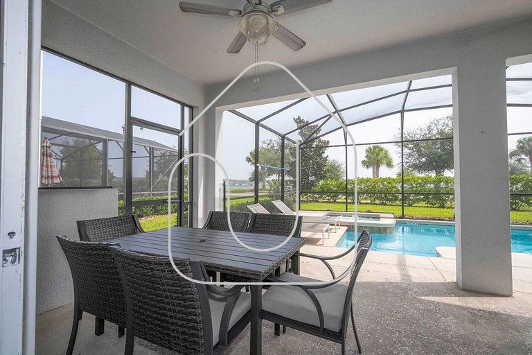 Storey Lake 6BR Villa – 10 min to Disney