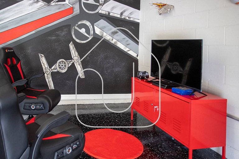 Casa 5Q c/ Piscina + Game Room Star Wars | Resort