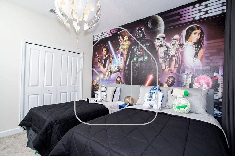 Luxuosa Casa 5 Quartos com Piscina 10 Min Disney!