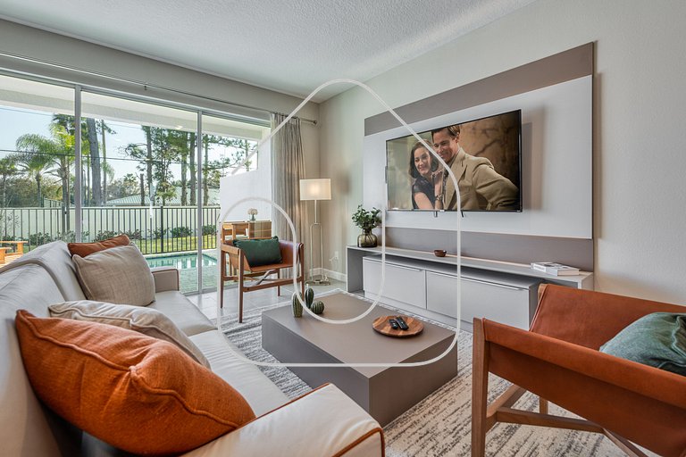 Luxuosa Villa 4Q c/ Piscina | 10 min da Disney!