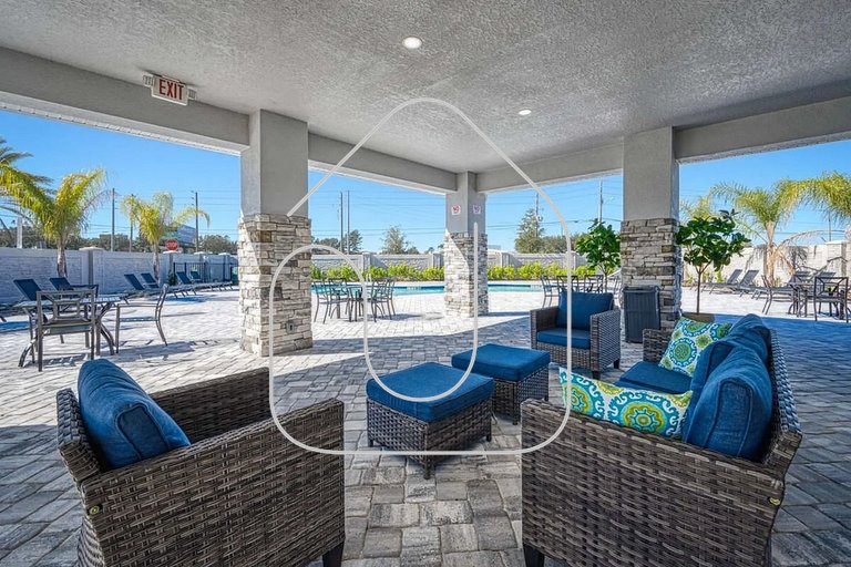 Luxuosa Villa 4Q c/ Piscina | 10 min da Disney!