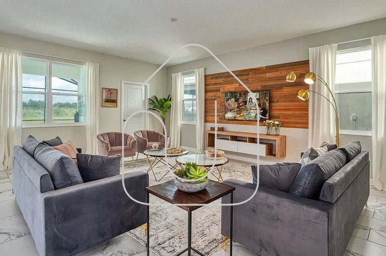 6BR/6BA | Private Pool | Themed Game Room