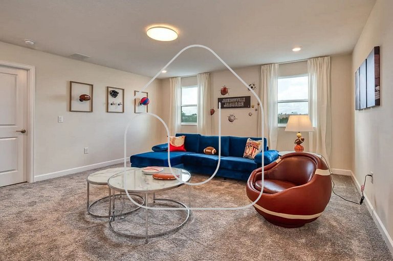 6BR/6BA | Private Pool | Themed Game Room