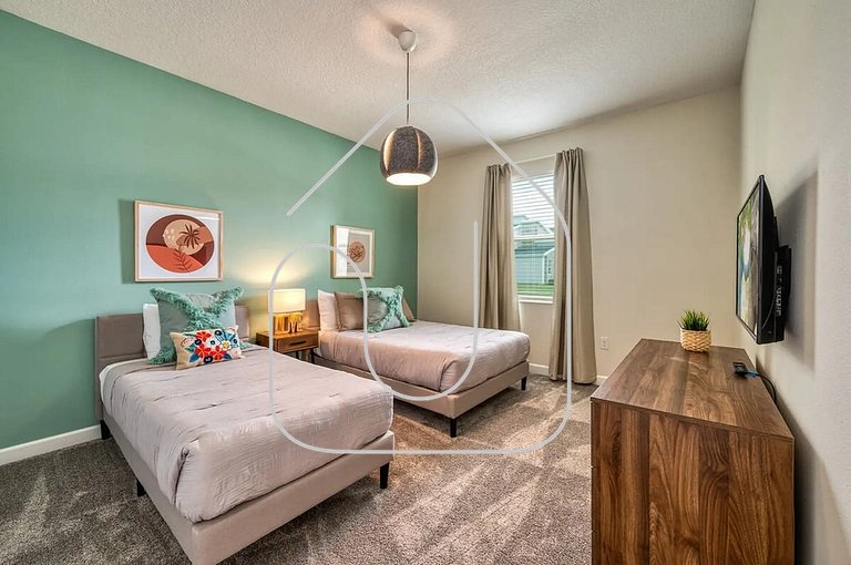 6BR/6BA | Private Pool | Themed Game Room