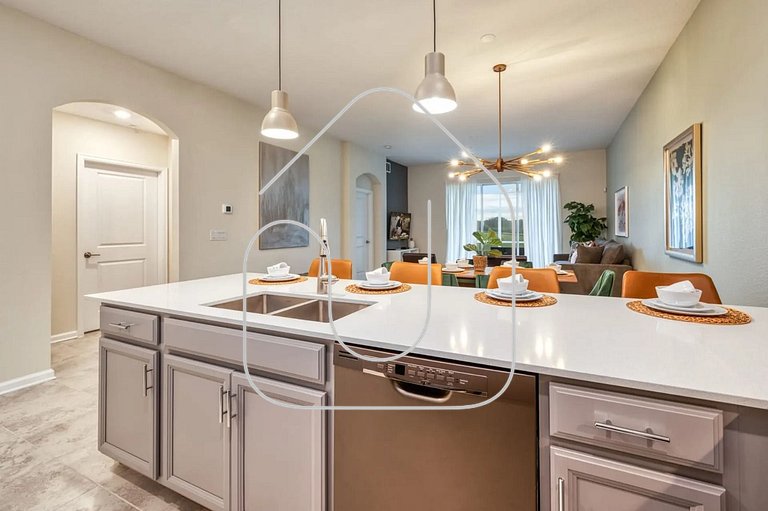 Chic 2BR Condo with Star Wars Room – Champions Gate