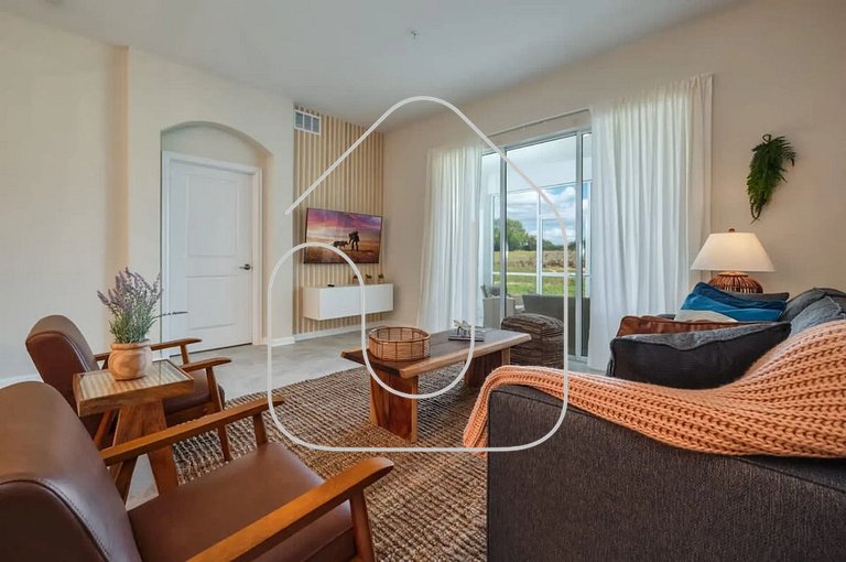 Elegante Apartamento 2Q no Champions Gate Resort