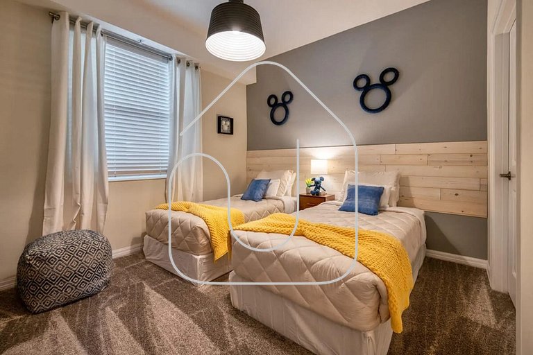 Apart 2Q Moderno | Quarto Mickey | Storey Lake