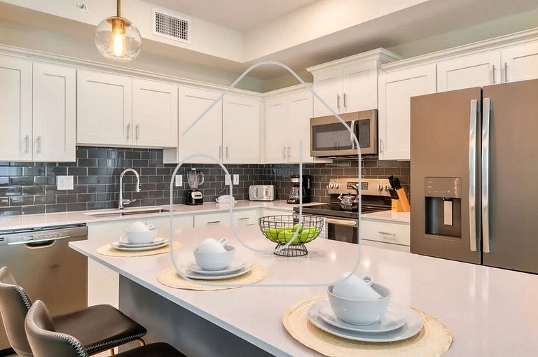 Elegant 2BR Condo | Mickey-Themed Room