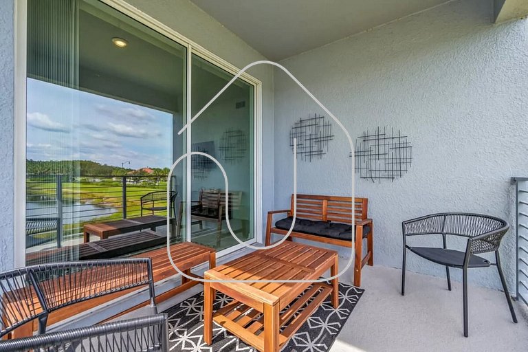 Apartamento 3BR/2BA – A 10 Min dos Parques Disney!