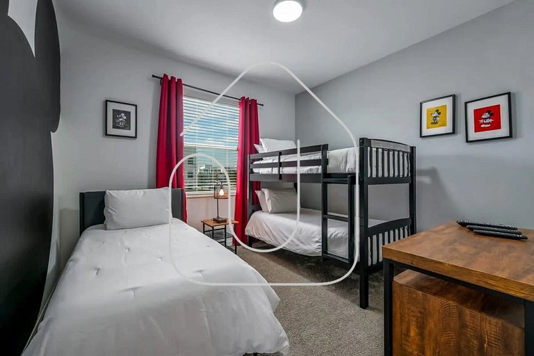 Apartamento 3BR/2BA – A 10 Min dos Parques Disney!