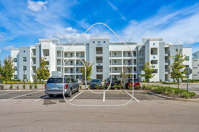 Apartamento 3BR/2BA – A 10 Min dos Parques Disney!