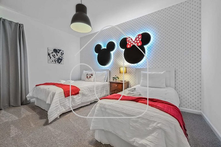 Apartamento 3BR– Mickey Room e Diversão!