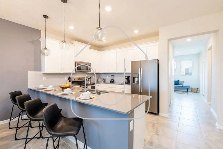 Stylish 3BR in Champions Gate with Game Room