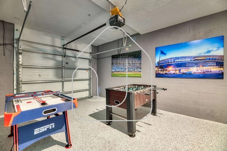 Elegante 3Q no Champions Gate com Game Room