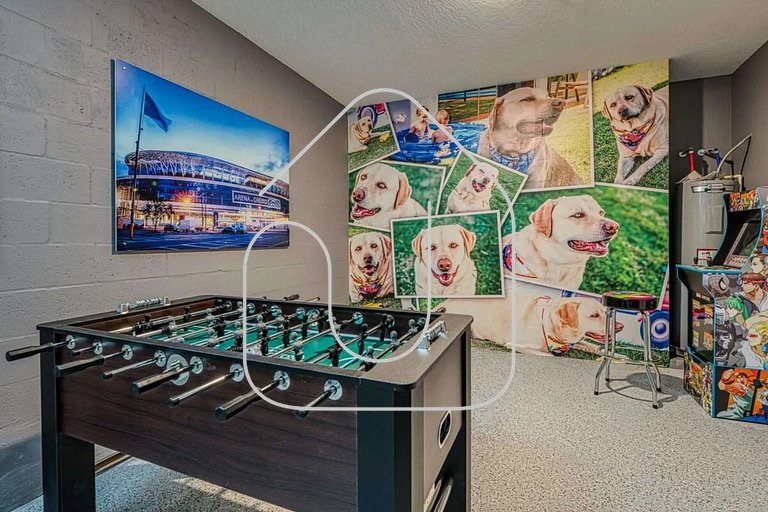 Elegante 3Q no Champions Gate com Game Room