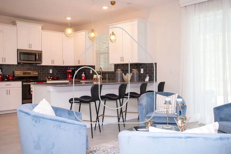 Casa 6Q de Alto Padrão c/ Game Room & Piscina