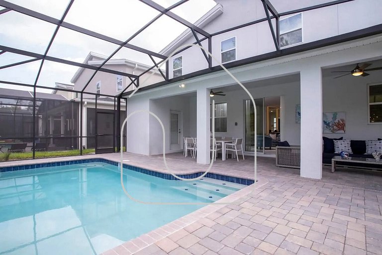 Casa 6Q de Alto Padrão c/ Game Room & Piscina