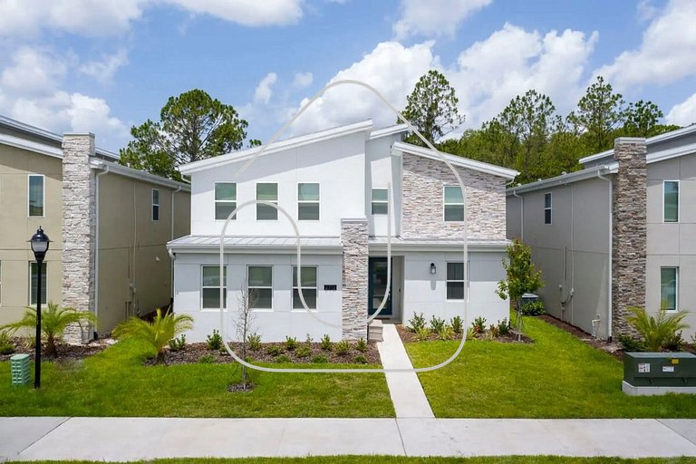 Casa 6Q de Alto Padrão c/ Game Room & Piscina