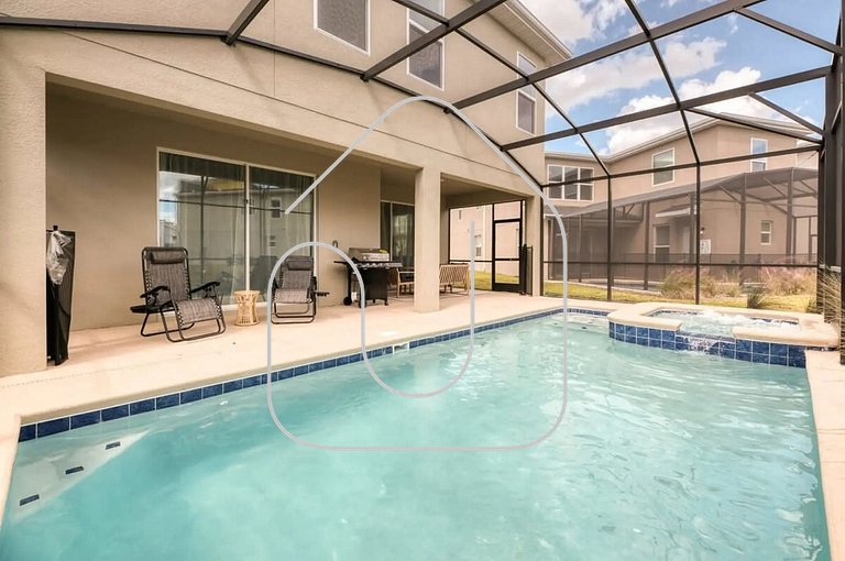 Luxury 6BR Home at Storey Lake Near Disney