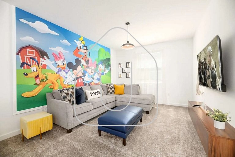 Casa de 6 Quartos no Storey Lake perto da Disney