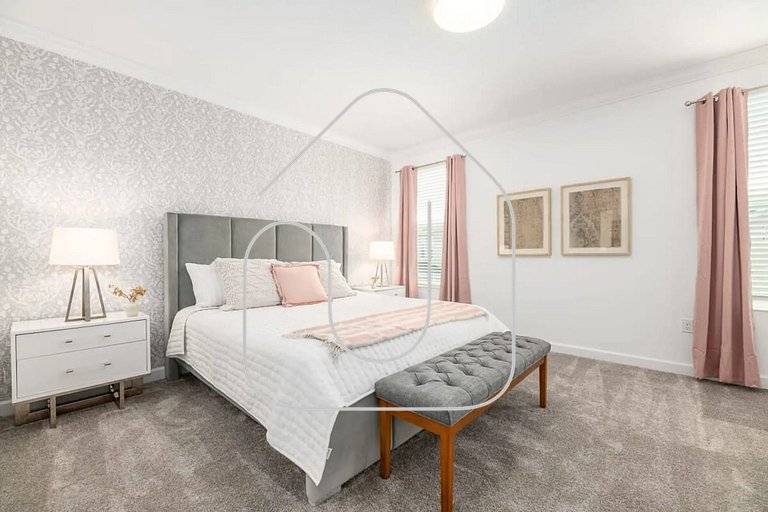 Luxury 6BR Home at Storey Lake Near Disney