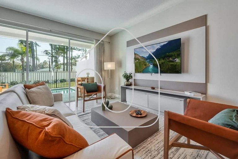 7961 Luxuosa Villa de 4 Suítes com Piscina Privativa a 10 Mi