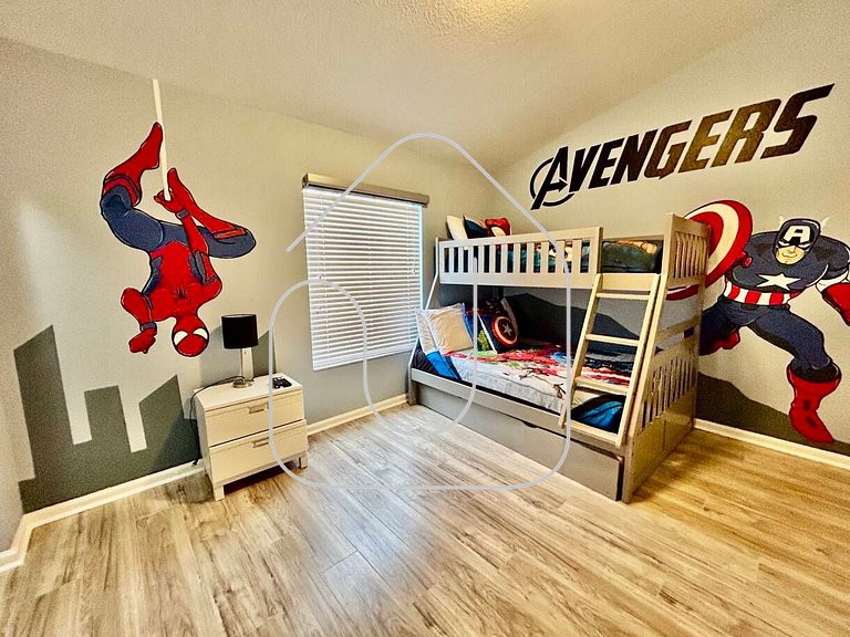 7660 - 3Q/3B Casa em Resort *10min DISNEY*