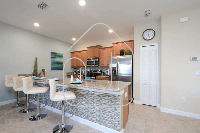 Family-Friendly 4BR Townhome with Private Pool