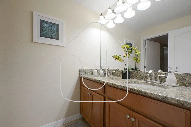 Casa de 4 Quartos com Piscina Privativa