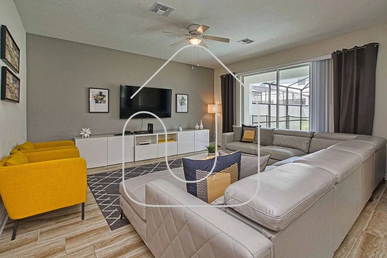 6BR Home | Private Pool | 10 Min to Disney!